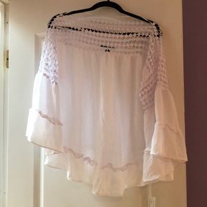 Perfect for summer white blouse